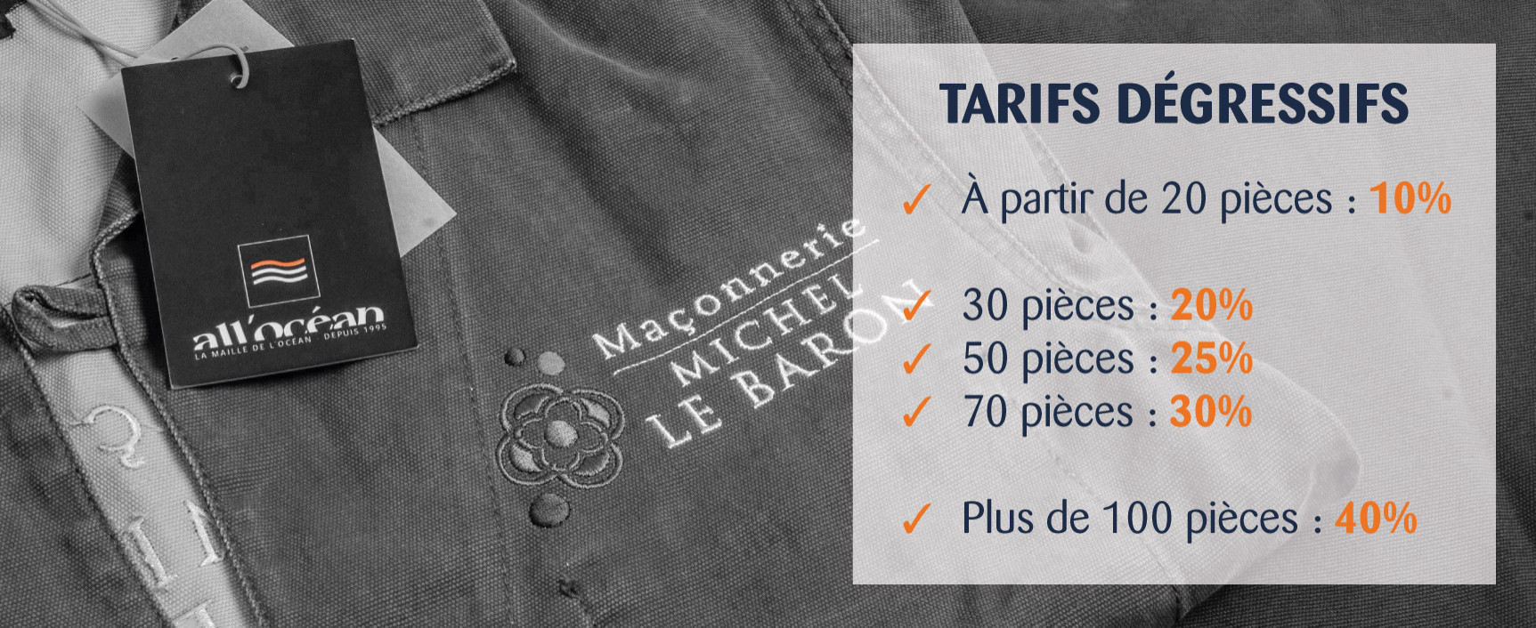 Tarifs dégressifs